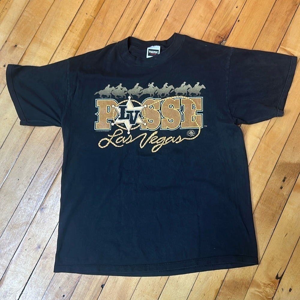 Vintage CFL Las Vegas Posse T-Shirt 1994 Mens XL